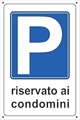 Pubblimania cartello parcheggi usato  Spedito ovunque in Italia 