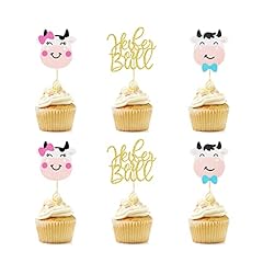 Heifer bull cupcake for sale  Delivered anywhere in USA 