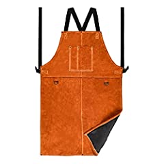Leather Welding Work Apron - Heat Resistant & Flame for sale  Delivered anywhere in Canada