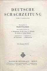 Deutsch schachzeitung gebraucht kaufen  Wird an jeden Ort in Deutschland