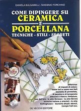 Come dipingere ceramica usato  Spedito ovunque in Italia 