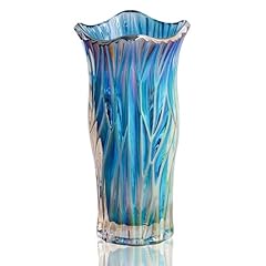 Glass flower vase for sale  Delivered anywhere in UK