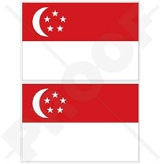 Singapur singapurische flagge gebraucht kaufen  Wird an jeden Ort in Deutschland