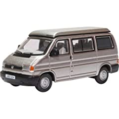 Oxford Diecast Vw T4 Westfalia Camper Silver Grey for sale  Delivered anywhere in UK