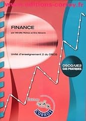 Finance unité enseignement d'occasion  Livré partout en France