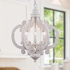 Cottage wooden chandelier for sale  Delivered anywhere in USA 