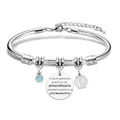 Ispirativo regalo bracciale usato  Spedito ovunque in Italia 