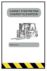 Carnet entretien chariot d'occasion  Livré partout en France