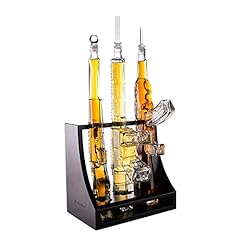 Gun whiskey decanters for sale  Delivered anywhere in USA 
