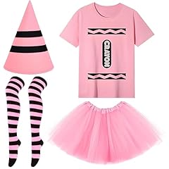 Pcs pink crayon for sale  Delivered anywhere in UK
