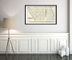 Map new jersey for sale  Delivered anywhere in USA 