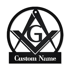Personalized masonic monogram for sale  Delivered anywhere in USA 