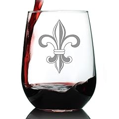 Fleur lis stemless for sale  Delivered anywhere in USA 