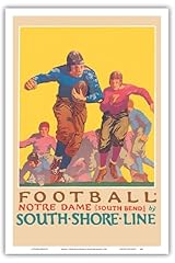 Football university notre for sale  Delivered anywhere in USA 