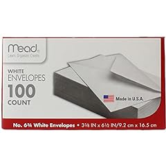 Mead white envelopes for sale  Delivered anywhere in USA 