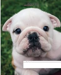 Carnet notes bulldog d'occasion  Livré partout en France