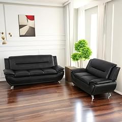 Sienwiey leather couch for sale  Delivered anywhere in USA 