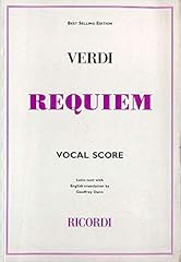Giuseppe verdi requiem for sale  Delivered anywhere in UK