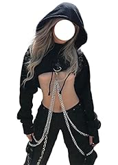Goth hoodie hosenkette gebraucht kaufen  Wird an jeden Ort in Deutschland
