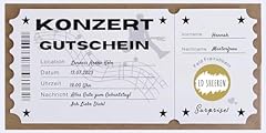 Konzert festival rubbelkarte gebraucht kaufen  Wird an jeden Ort in Deutschland
