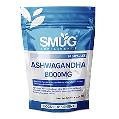 Smug supplements ashwagandha for sale  Delivered anywhere in UK