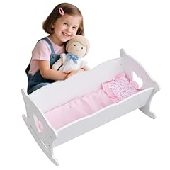 Doll crib rocking for sale  Delivered anywhere in UK