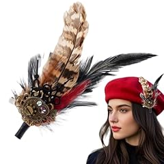Feather lapel pin for sale  Delivered anywhere in UK