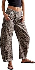 Leopard barrel jeans gebraucht kaufen  Wird an jeden Ort in Deutschland