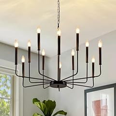 Rviezza black chandelier for sale  Delivered anywhere in USA 