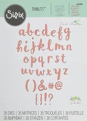 sizzix dies alphabet d'occasion  Livré partout en France