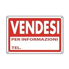 Cartello vendesi pvc usato  Spedito ovunque in Italia 