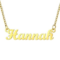 Chaîne prénom hannah d'occasion  Livré partout en France
