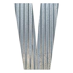 Corrugated metal letter for sale  Delivered anywhere in USA 