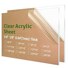 Pieces clear acrylic for sale  Delivered anywhere in USA 