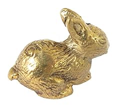 Brass lucky rabbit for sale  Delivered anywhere in USA 