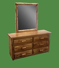 Log dresser mirror for sale  Delivered anywhere in USA 