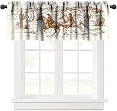 Western valance curtain for sale  Delivered anywhere in USA 