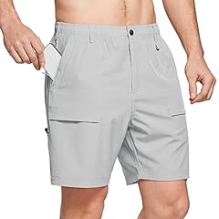 BALEAF Men's 7" Casual Shorts for Summer Elastic Waist for sale  Delivered anywhere in USA 