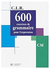 600 exercices grammaire d'occasion  Livré partout en France