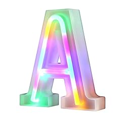 Neon letter lights for sale  Delivered anywhere in USA 