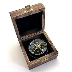 Floating brass compass for sale  Delivered anywhere in UK