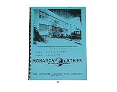 Monarch lathe intallation for sale  Delivered anywhere in USA 