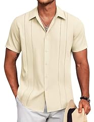 Coofandy guayabera shirts for sale  Delivered anywhere in USA 