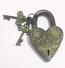Heart shape padlock for sale  Delivered anywhere in USA 
