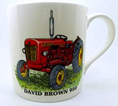 David Brown 950 Tractor Mug ~ Large FINE Bone China for sale  Delivered anywhere in UK