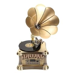 Mini giradischicon grammofono usato  Spedito ovunque in Italia 
