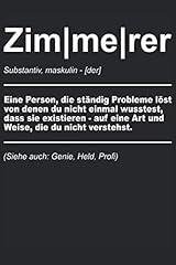 Zimmerer zimmermann handwerk gebraucht kaufen  Wird an jeden Ort in Deutschland