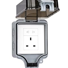 Weatherproof outdoor sockets for sale  Delivered anywhere in UK