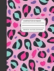 Composition notebook pink for sale  Delivered anywhere in UK