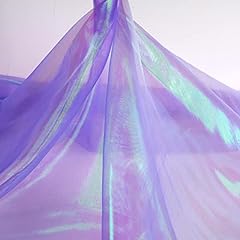 Sheer iridescent organza for sale  Delivered anywhere in USA 
